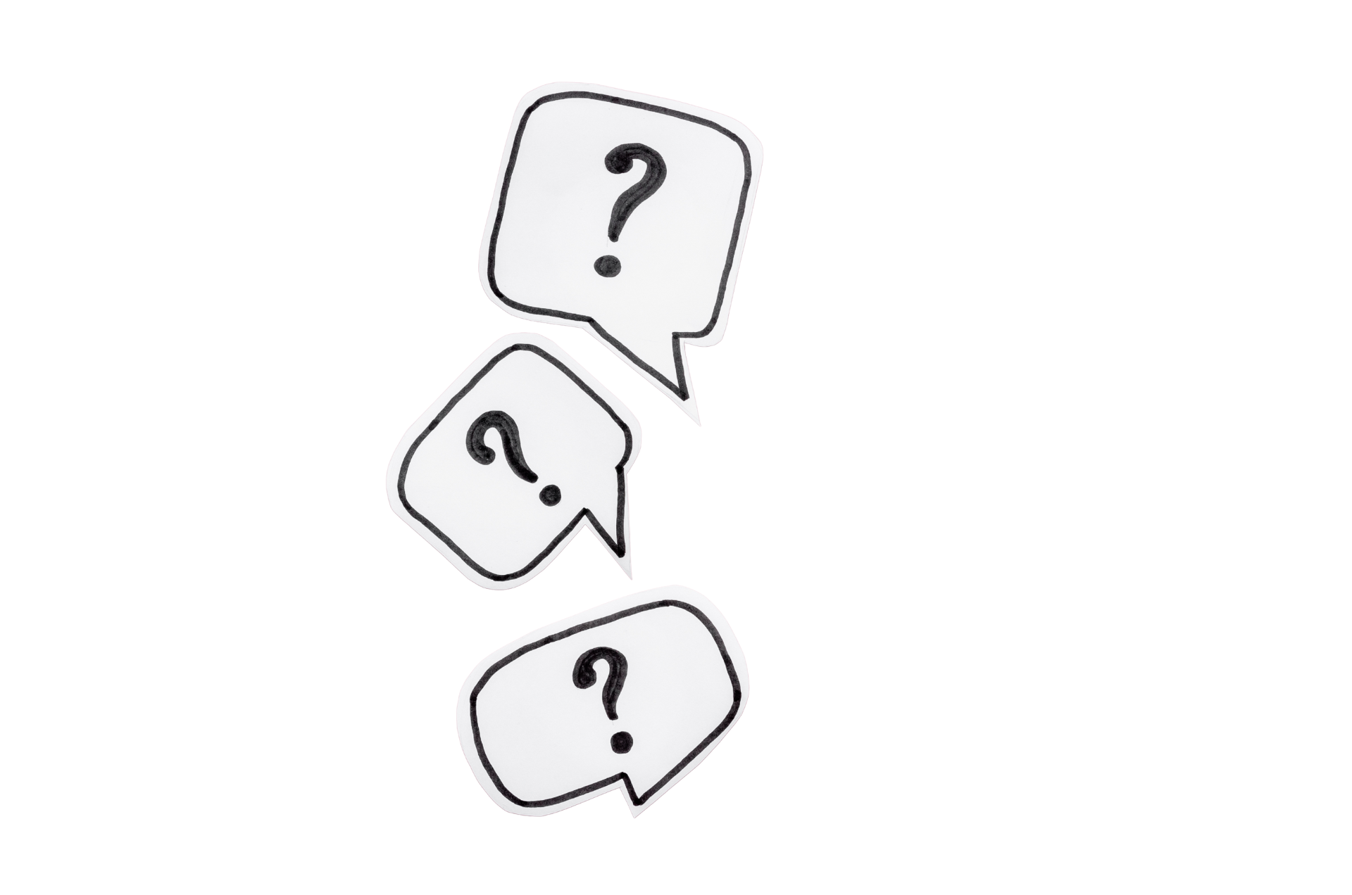 Question-bubbles